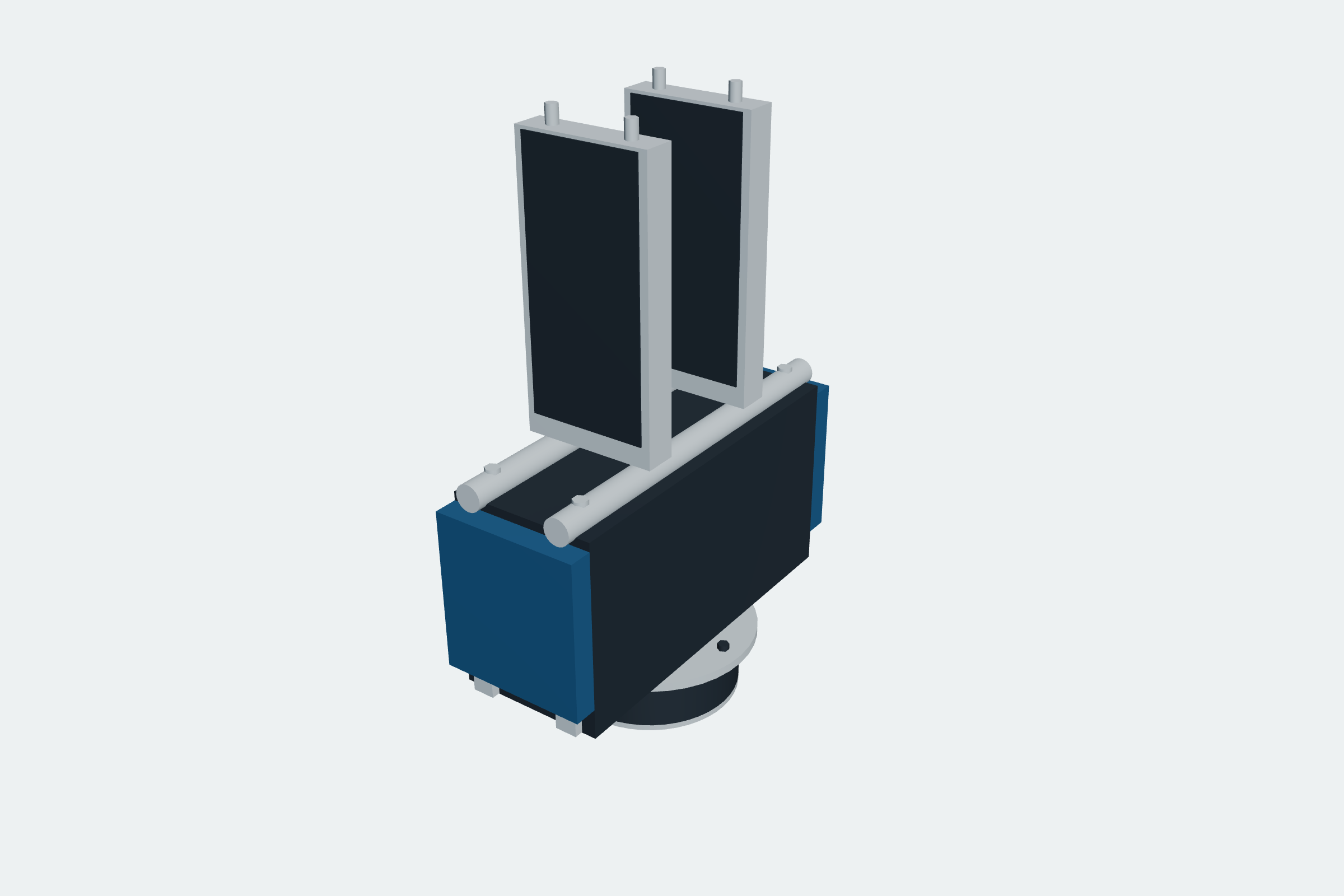 Original-color source model of the proposed long-stroke timber gripper